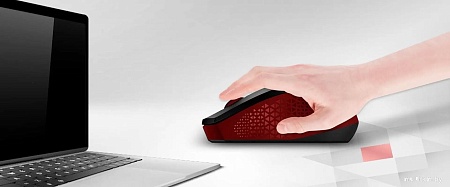 Мышь Genius NX-8000S USB-A (черный/красный)
