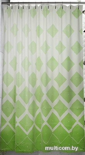 Шторка-занавеска для ванны Miranda Ibiza Green