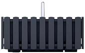 Вазон Prosperplast Boardee Fencycase W DDEF400W-S433 (антрацит)