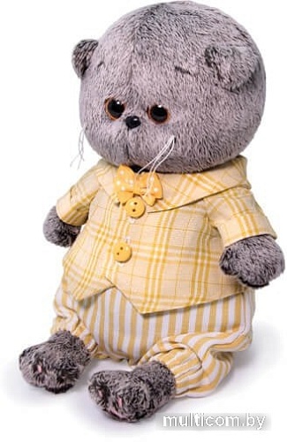Классическая игрушка BUDI BASA Collection Basik Baby в костюмчике (20 см)
