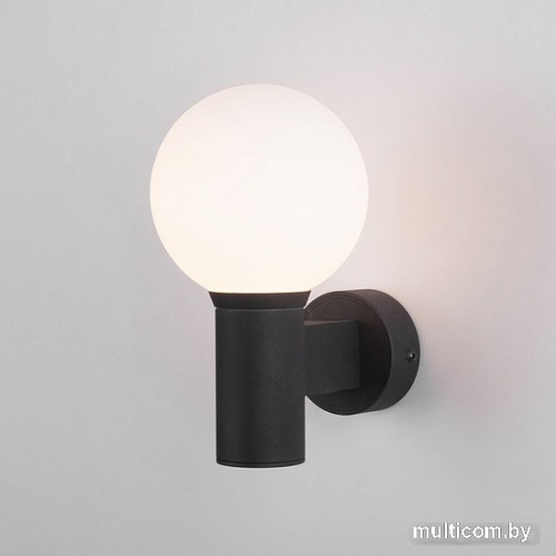 Уличный настенный светильник Elektrostandard Sfera 35126/D (черный)