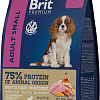 Сухой корм для собак Brit Premium Dog Adult Small курица 1 кг
