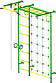 Детский спортивный комплекс Пионер С4СМ (зеленый/желтый)