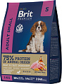 Сухой корм для собак Brit Premium Dog Adult Small курица 1 кг