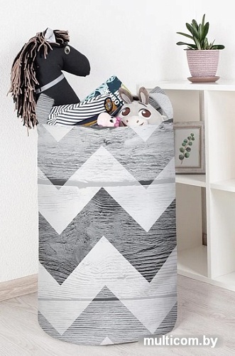 Корзина JoyArty Будничный зигзаг toba_4316_L