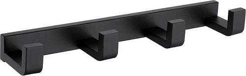Планка с крючками Abber Westen AA1751B (черный матовый)
