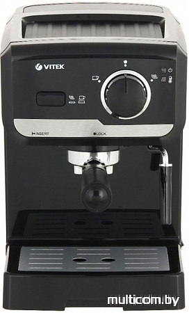 Рожковая кофеварка Vitek VT-1502 BK