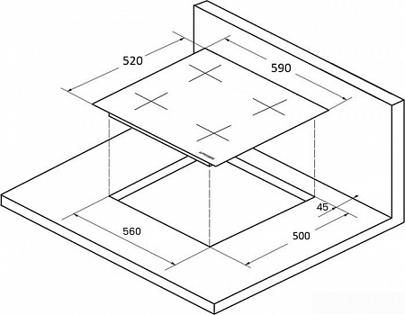 Варочная панель KUPPERSBERG ICS 604 C