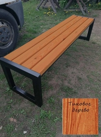 Скамейка Zagorod SK1 сосна (тиковое дерево)