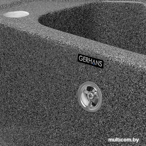 Кухонная мойка Gerhans E10 (графит)