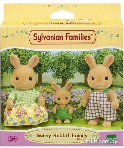 Набор фигурок Sylvanian Families Семья Солнечных кроликов 5372