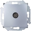 Розетка телевизионная Simon 1591475-033 (алюминий)