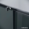 Душевой уголок Grossman Cosmo 120x90x195 120.K33.02.1290.21.10 (черный матовый/тонированное стекло)
