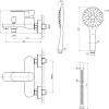 Смеситель Lauter Spa 21AM22591-167
