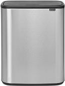 Brabantia Bo Touch Bin 60 л (стальной матовый с защитой)