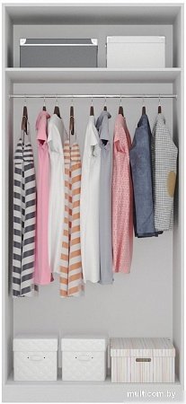 Шкаф распашной Интермебель Марсель 580 МР-07 (дуб крафт золотой)