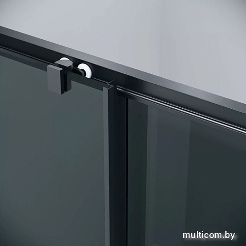 Душевой уголок Grossman Cosmo 120x90x195 120.K33.02.1290.21.10 (черный матовый/тонированное стекло)