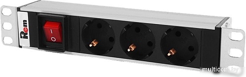 Блок розеток Rem R-10-3S-V-220-Z