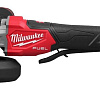 Угловая шлифмашина Milwaukee M18 Fuel One-Key M18FSAGSVO125X-502X 4933493553 (с 2-мя АКБ 5 Ач, кейс)