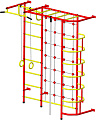 Детский спортивный комплекс Пионер С5С (красный/желтый)