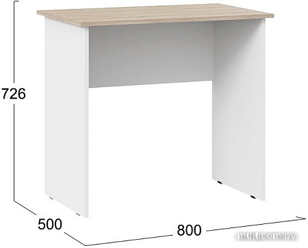 Стол Трия Тип 14 800 (дуб сонома/белый ясень)
