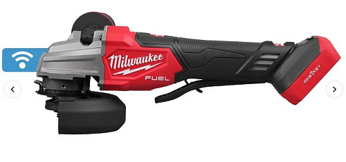 Угловая шлифмашина Milwaukee M18 Fuel One-Key M18FSAGSVO125X-502X 4933493553 (с 2-мя АКБ 5 Ач, кейс)