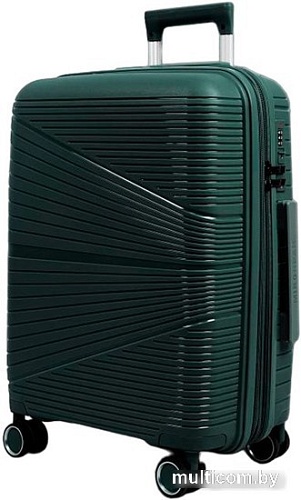 Чемодан-спиннер Mironpan 11363 49 см (темно-зеленый)