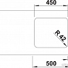 Кухонная мойка Blanco Solis 450-U 526120 (полированная)