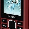 Мобильный телефон Maxvi C20 (винный красный)