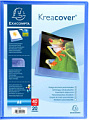 Папка для бумаг Exacompta Kreacover 5722E (синий)