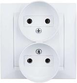 Розетка Simon 1590457-030 (белый)