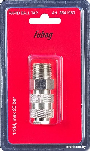 Фитинг Fubag Разъемное соединение 1/2&quot; M муфта рапид 8641950