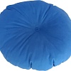 Декоративная подушка Sled Круглая 40x40x10 (синий)