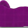 Кресло-кровать Мебель-АРС Барон №4 (микровельвет, фиолетовый)