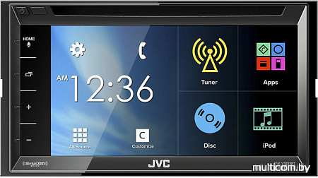 СD/DVD-магнитола JVC KW-V320BT