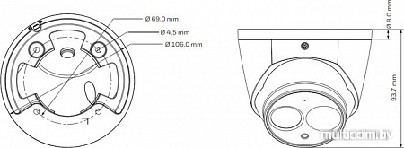 IP-камера Honeywell HEW4PR3