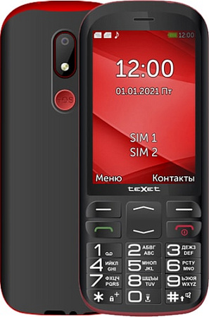 Мобильный телефон TeXet TM-B409 (черный/красный)