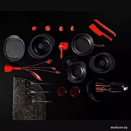 Сковорода-гриль Oxford Linea B50E-4503 (черный)