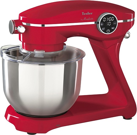 Планетарный миксер Tesler KM-1860 (красный)