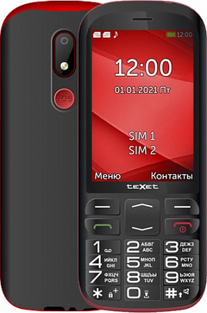 Мобильный телефон TeXet TM-B409 (черный/красный)