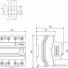Устройство защитного отключения Werkel 3P+N 63 A 30m А АС 6 kА W914P636