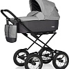Универсальная коляска Riko Basic Bella Classic (2 в 1, 01/серый/графит)