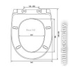 Сиденье для унитаза Berges Wasserhaus Real SO 011503 (с микролифтом)