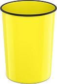 Корзина для бумаг Erich Krause Neon Solid 58081 (желтый)