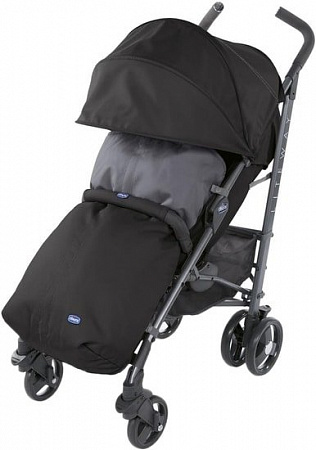 Коляска прогулочная «трость» Chicco Lite Way 3 Top (jet black)