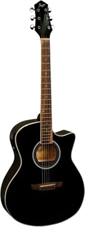 Электроакустическая гитара Flight AG-210 CEQ BK
