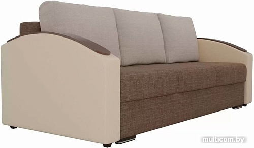 Диван Лига диванов Монако slide 102012 (коричневый/бежевый)