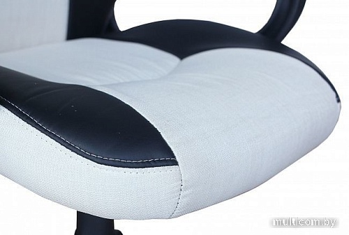 Кресло Меб-ФФ MF-372 (черный/белый)