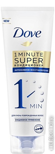 Кондиционер Dove Супер 1 минутный интенсивное восстановление 180 мл