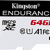 Карта памяти Kingston High Endurance microSDXC 64GB